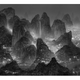Illustration for article titled Images of a massive, futuristic Megacity glittering in the night